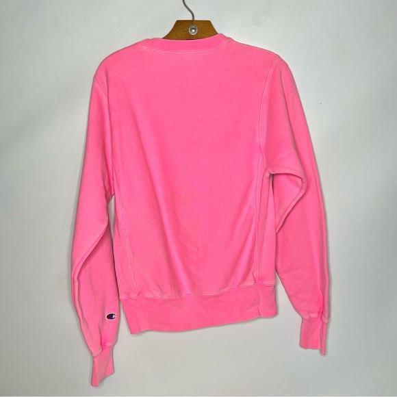 Champion Revers Weave Sweatshirt Pink Size XS - Picture 4 of 7